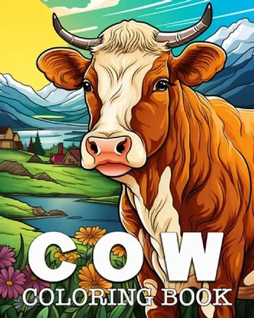 Cow Coloring Book: Beautiful Images to Color and Relax by Anna Colorphil