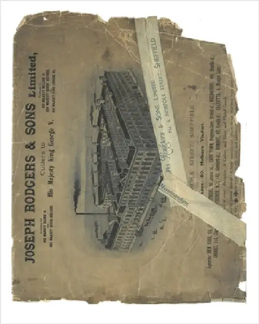 Joseph Rodgers and sons: 1896 by Grace Horne