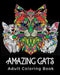 Amazing Cats Adult Coloring Book: Stress Relieving Mandala Cat Design by Rhea Annable