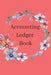 Accounting Ledger: Coral Floral by Muriel Freeman