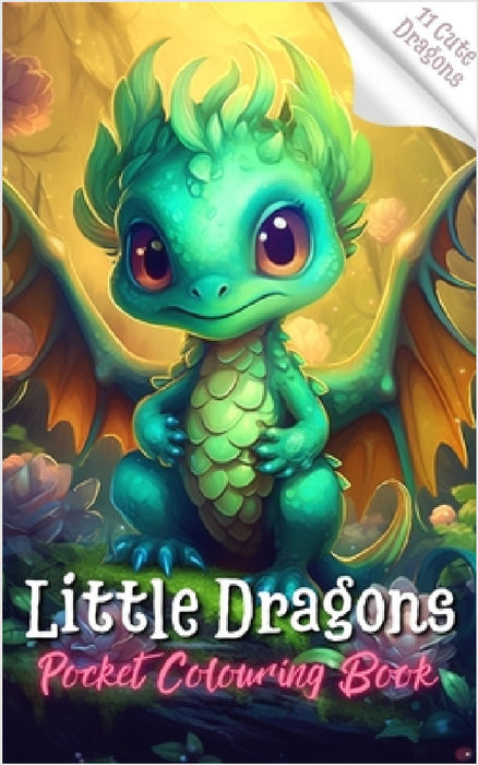 Little Dragons Colouring Book by Thistle, Bard