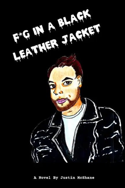 F*g In A Black Leather Jacket by Justin McShane