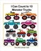I Can Count to 10 - Monster Trucks: Counting Numbers Book for Toddlers and Preschool by The Little Learners Club