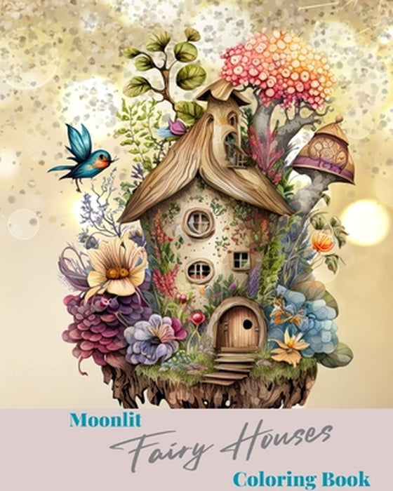 Moonlit Fairy Houses Coloring Book by Jolly Bern