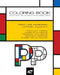 Coloring Book - Alphabet Mondrian Style: Letters: P Q R S T by Art-Visual