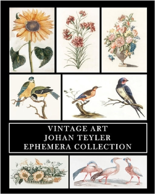 Vintage Art: Johan Teyler: Ephemera Collection: Flora and Fauna Prints and Collage Sheets by Vintage Revisited Press