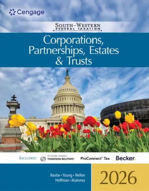 South-Western Federal Taxation 2026: Corporations, Partnerships, Estates and Trusts by Annette Nellen, James Young, Brad Cripe