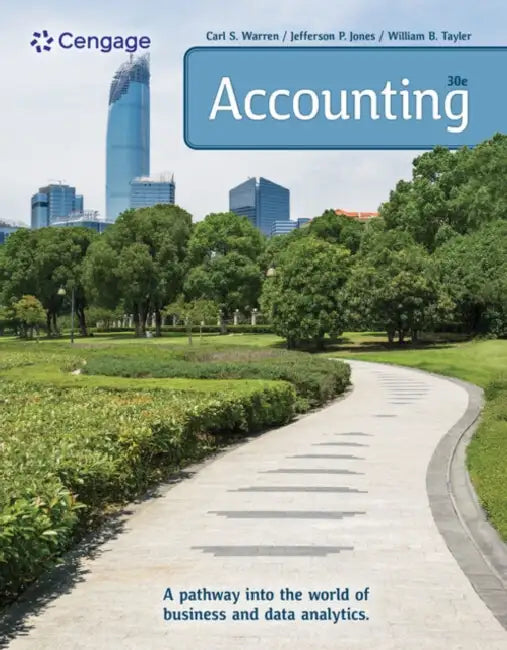 Accounting by Carl Warren, Jefferson Jones, William Tayler