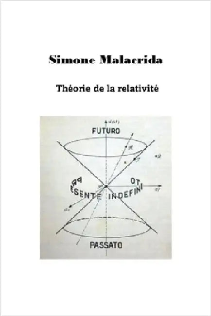 Théorie de la relativité by Malacrida, Simone