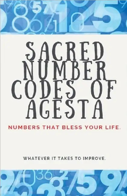 Sacred Number Codes of Agesta by Edwin Pinto
