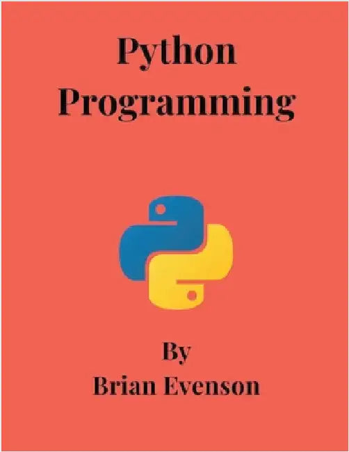 Python Programming by Brian Evenson