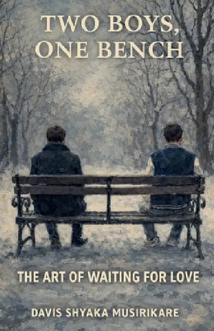 Two Boys, One Bench by Davis Shyaka Musirikare