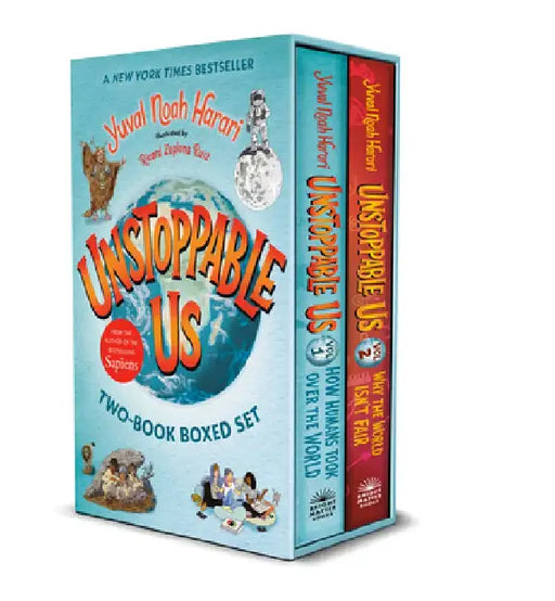 Unstoppable Us: The Two-Book Boxed Set: How Humans Took Over the World and Why the World Isn't Fair by Yuval Noah Harari