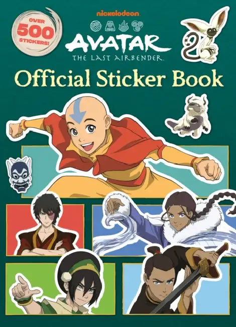 Avatar: The Last Airbender Official Sticker Book by Golden Books, Golden Books