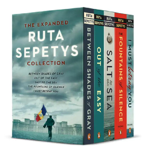 The Expanded Ruta Sepetys Collection (5-Book Paperback Boxed Set): Between Shades of Gray, Out of the Easy, Salt to the Sea, the Fountains of Silence, by Ruta Sepetys
