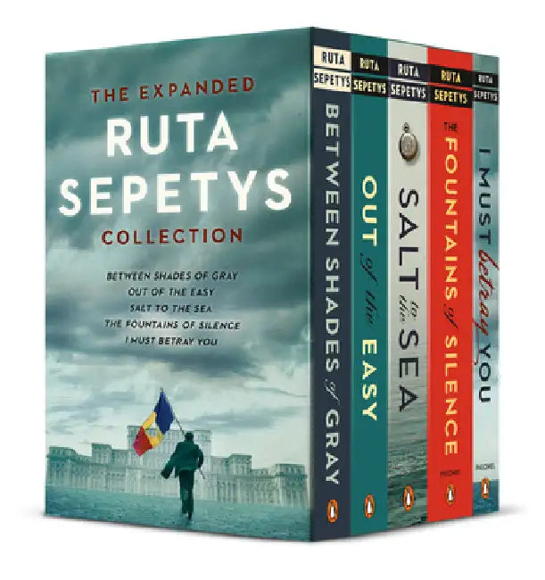 The Expanded Ruta Sepetys Collection (5-Book Paperback Boxed Set): Between Shades of Gray, Out of the Easy, Salt to the Sea, the Fountains of Silence, by Ruta Sepetys