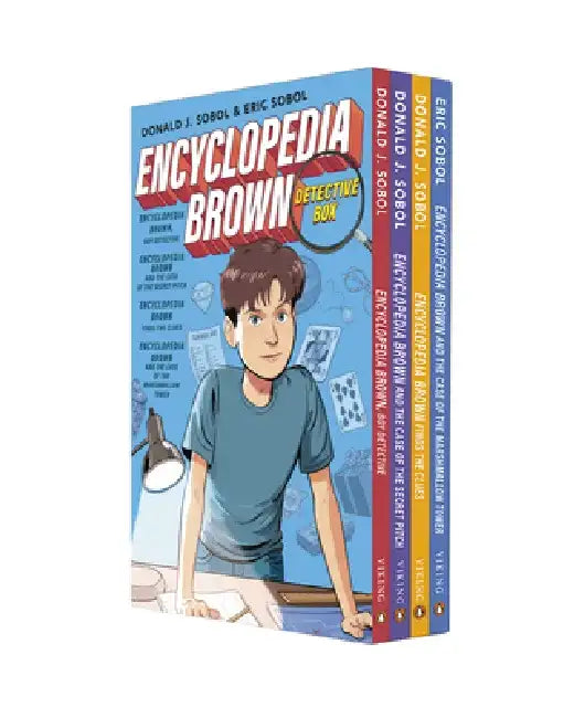 Encyclopedia Brown Detective Box Set (4-Book Box Set) by Donald J. Sobol