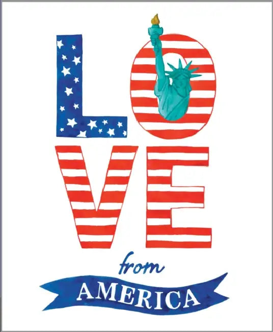 Love from America by Sarah Jospitre, Amandine Thomas