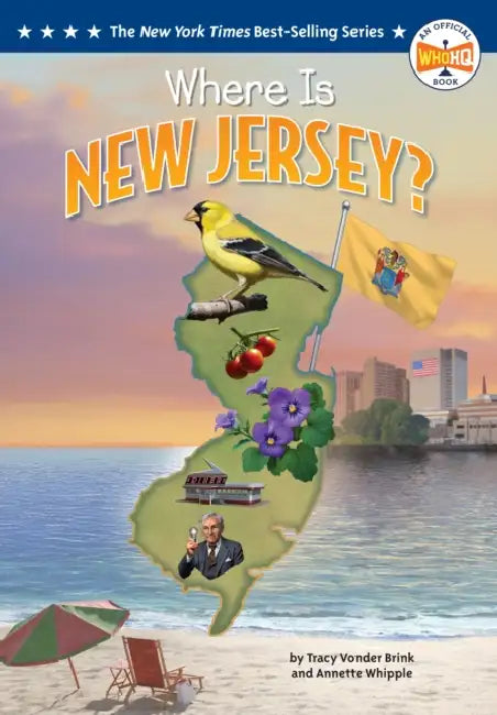 Where Is New Jersey? by Tracy Vonder Brink, Annette Whipple, Who Hq