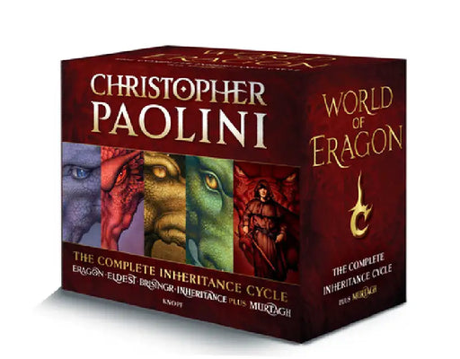 World of Eragon 5-Book Paperback Boxed Set: Eragon; Eldest; Brisingr; Inheritance; Murtagh by Christopher Paolini