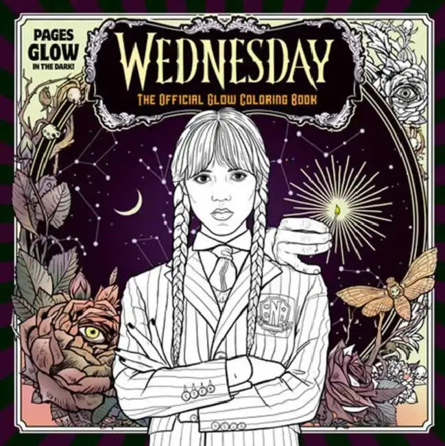 Wednesday Official Glow Coloring Book by Random House, Random House