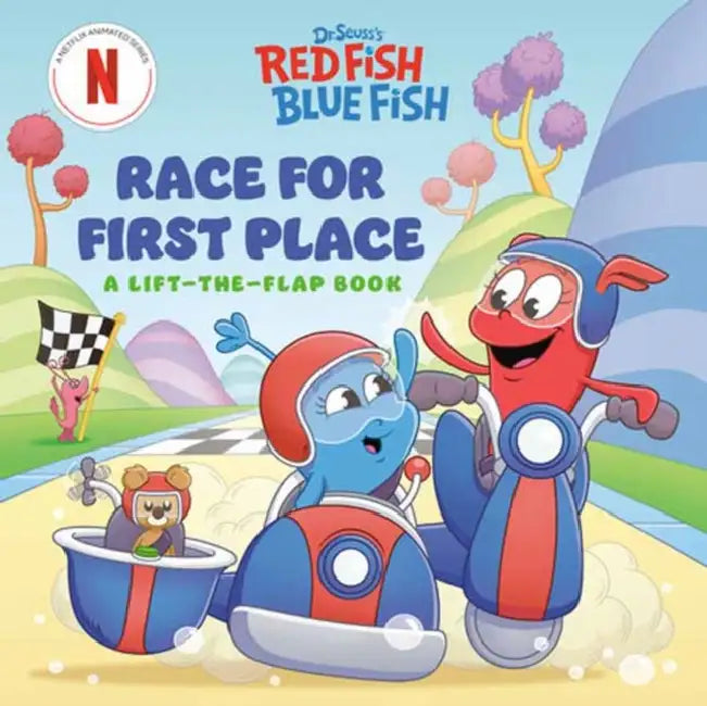 Race for First Place: A Lift-The-Flap Book (Dr. Seuss's Red Fish, Blue Fish) by Random House, Random House