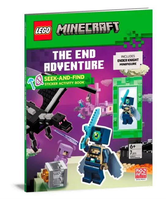 The End Adventure (Lego Minecraft): A Seek & Find Activity Book by Random House, Random House