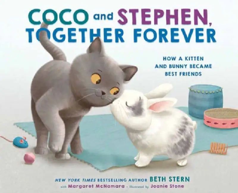 Coco and Stephen, Together Forever: How a Kitten and Bunny Became Best Friends by Beth Stern, Margaret McNamara, Joanie Stone