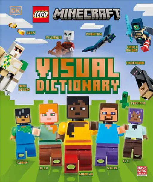 Lego Minecraft Visual Dictionary (Library Edition): This Edition Does Not Include a Minifigure by Elizabeth Dowsett