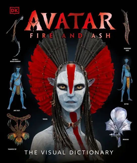 Avatar Fire and Ash the Visual Dictionary by Reymundo Perez, Stephen Lang