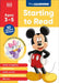 Disney Learning Starting to Read (Ages 3-5): Preschool English Handwriting, Alphabet Workbook for Kids, Curriculum-Based by DK