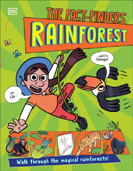 The Fact-Finders Rainforest: Walk Through Wild, Magical Worlds! by DK