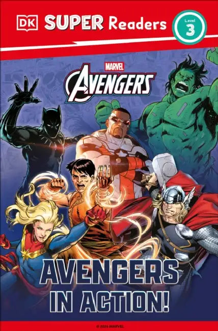DK Super Readers Level 3 Marvel Avengers in Action by Feyi Oyesanya