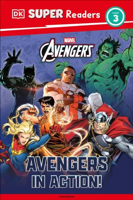 DK Super Readers Level 3 Marvel Avengers in Action by Feyi Oyesanya