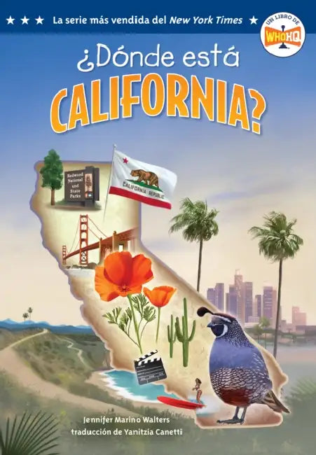 ¿Dónde Está California? (Where Is California? Spanish Edition) by Jennifer Marino Walters, Who Hq, Ted Hammond