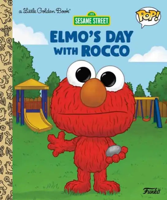 Elmo's Day with Rocco (Funko Pop!) by Jeneanne Debois, Golden Books