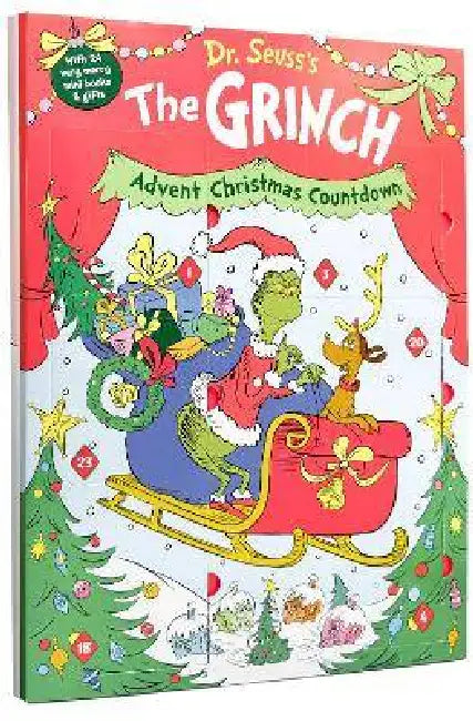 Dr. Seuss's the Grinch Advent Christmas Countdown: With 24 Very Merry Mini Books & Gifts by Random House