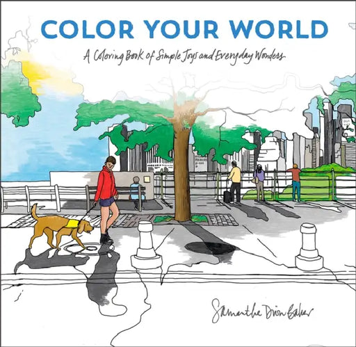 Color Your World: A Coloring Book of Simple Joys and Everyday Wonders by Samantha Dion Baker