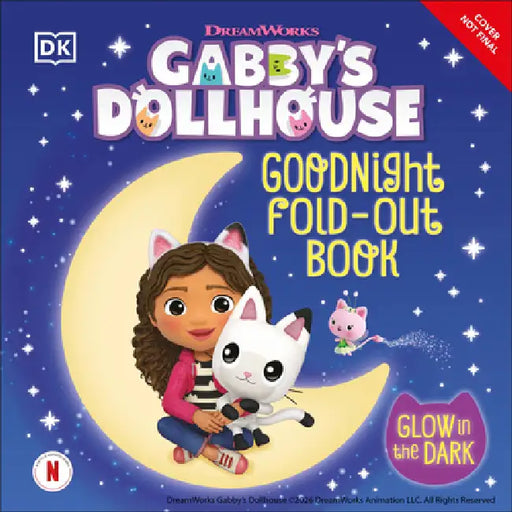 Gabby's Dollhouse Goodnight Fold-Out Book by DK