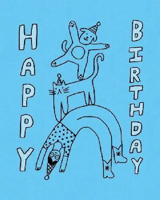 Humor Us Greeting Cards: Birthday - Happy Birthday (Pulling a muscle) (Pack of 6)