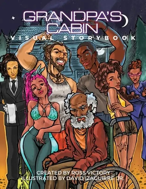 Grandpa's Cabin Coloring & Lookbook: Paperback by J. Ross Victory