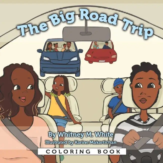 The Big Road Trip Coloring Book by Linda Wolf