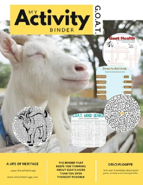 My Activity Binder: G.O.A.T. by Delci Plouffe
