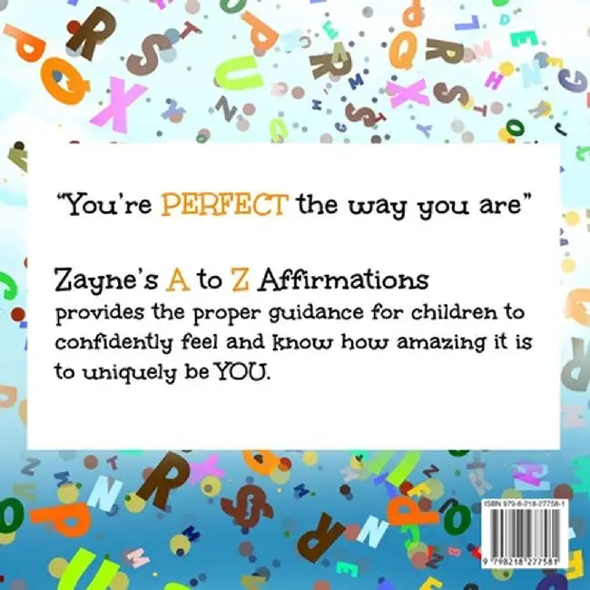 Zayne's A To Z Affirmations by Destinee Colvin