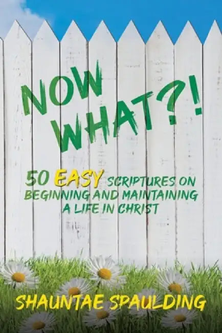 Now What?! 50 Easy Scriptures on Beginning and Maintaining a Life in Christ by Shauntae Spaulding