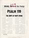 Psalm 119 The ABC's of God's Word by Aj Gary