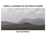 Africa: A Journey in Pictures & Poems by Greg Faherty