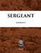Valor Workbook Three - Sergeant by Keith Budinger