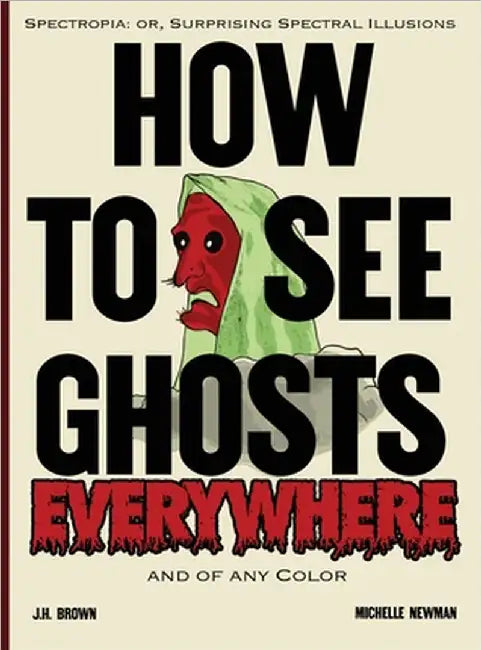 How To See Ghosts Everywhere: A Victorian Optical Illusion Book of Spectres and Science by Michelle Newman