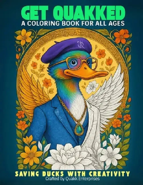 Get Quakked: A Coloring Book for All Ages: Saving Ducks with Creativity by Quakk Enterprises